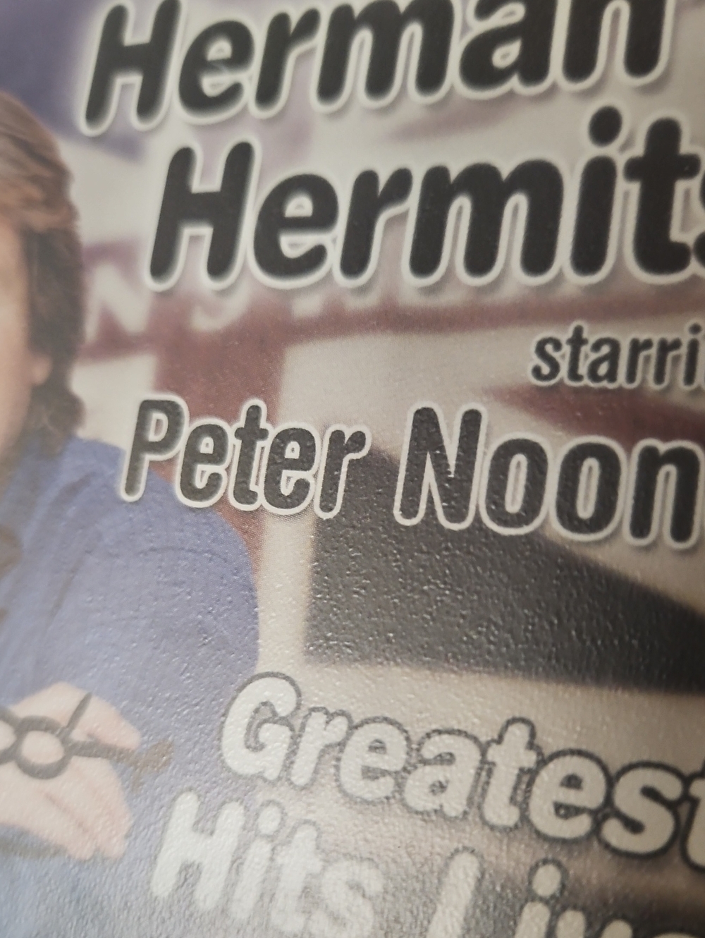 Herman's Hermits Peter Noone Collectible Print - Blue